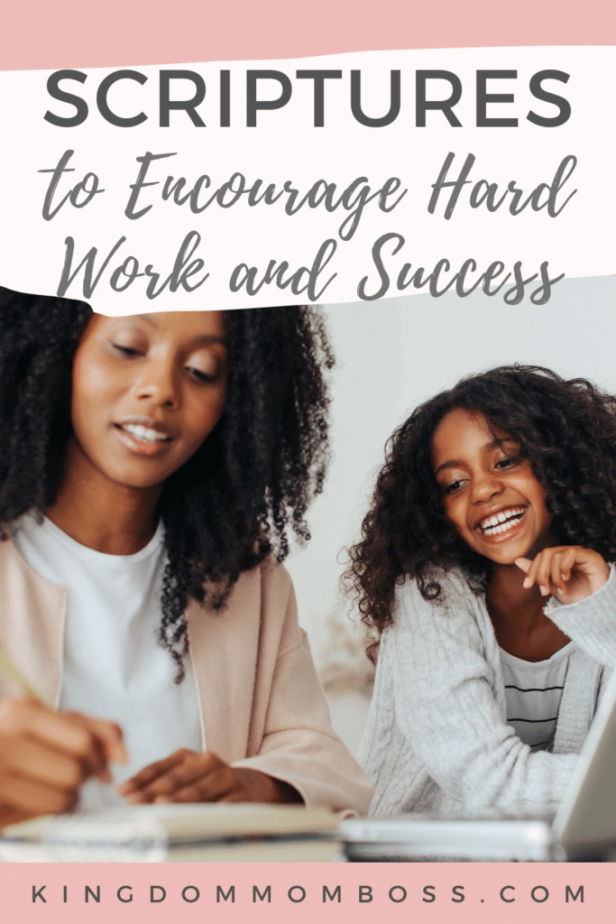 Encouraging Bible Verses for Hard Work and Success